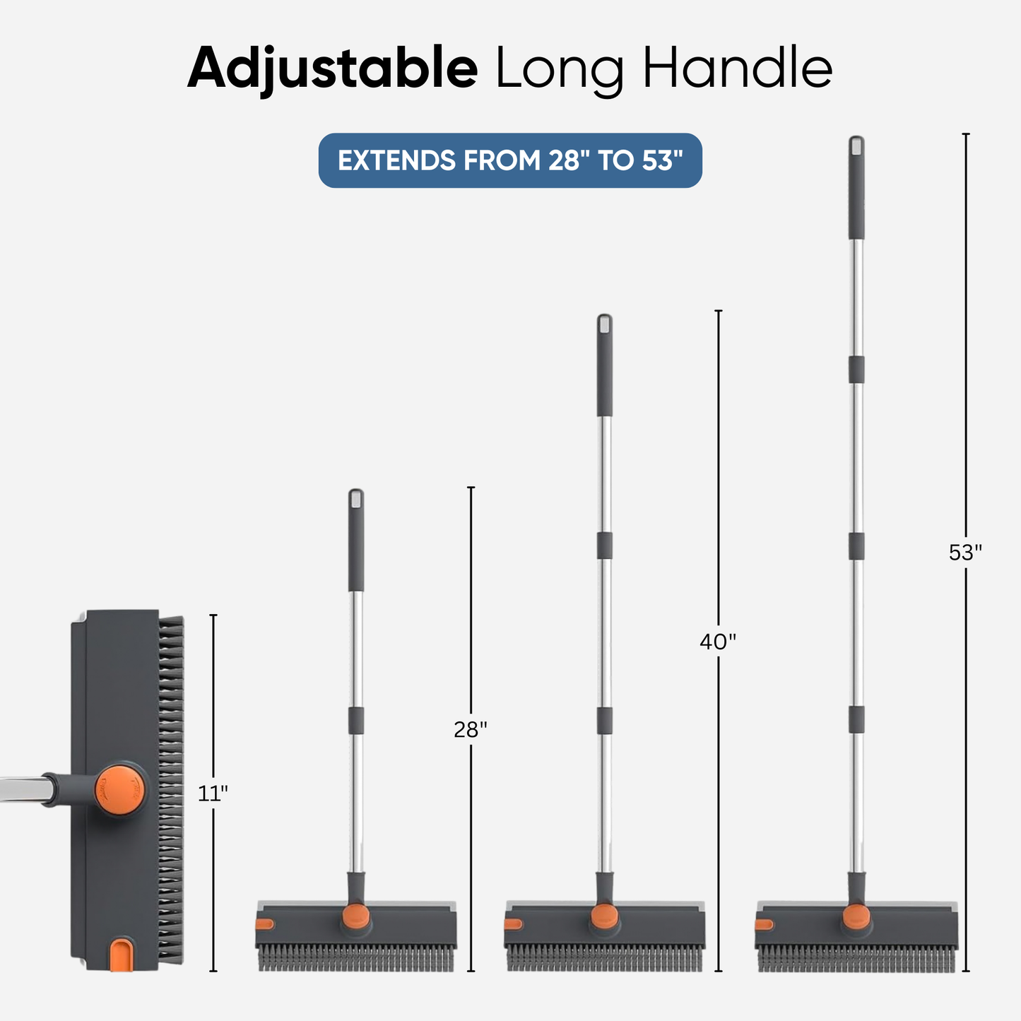 Swiftholm™ Long Handled Scrub Brush